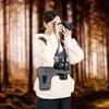 Система нагрудных жилетов с двумя ремнями для переноски камер с надежными ремнями для 2 камер для пешего туризма и осмотра достопримечательностей