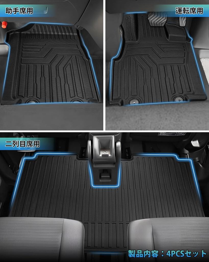 Автомобильные коврики Cartist, 3D структурированные, точно повторяющие форму пола, водонепроницаемые, материал TPE, антибактериальные,