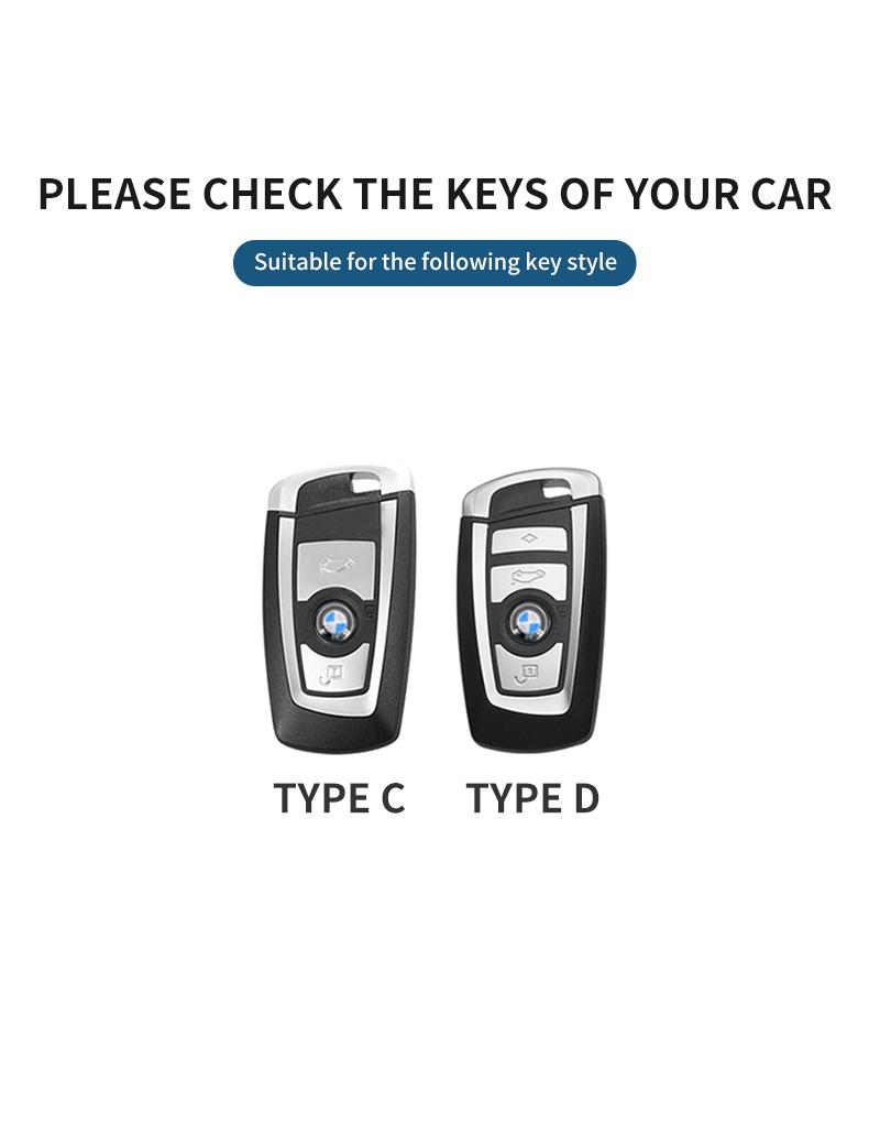 New Genuine Leather Car Key Cover Case for BMW 1 3 5 7 Series X1 X3 X4 X5 F10 F15 F16 F20 F30 F18 F25 M3 M4 E34 Accessories