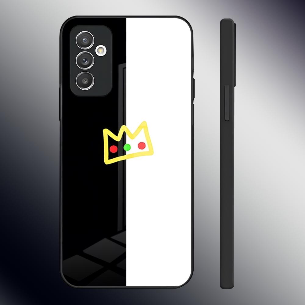 Крутой чехол для телефона Ranboo Dream Smp для Samsung S24 Ultra S23 S22 S20 Fe S21 Plus A54 A34 A24 A53 A13 Note 20 Стеклянная задняя крышка
