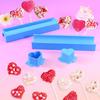 Love Lollipop Cookies Mold Set Star Flower Shape Cake Dessert Biscuit Mold Candy Plastic Cutting Tools DIY Pastry Baking Molds
