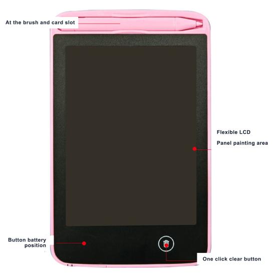 6,5-дюймовый ЖК-планшет для письма с ручкой, красочные каракули, работающий от батареи, прямоугольник, электронная доска для рисования, блокнот для рисования, развивающая игрушка, подарки для школьников