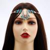 Hair Accessories Exotic Retro Tassel Forehead Accessories Super Fairy Hair Chain Necklace Dual-Purpose Bohemian Set Jewelry
