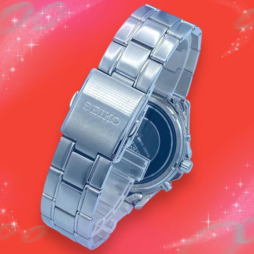 [USED] Seiko Spirit Men's Watch, Waterproof, Solar-Powered, Working Condition