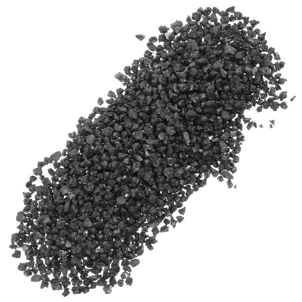 50/100g 2mm Bulk Resin Rhinestone Tourmaline Crystal Stone For Jewelry Black Tourmaline Chips Crushed Tourmaline Tumbled Stone