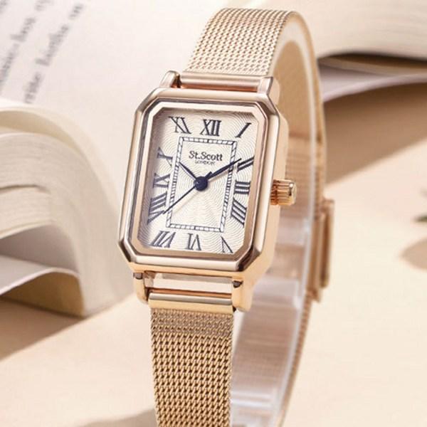 Женские часы Saint Scott ST5088 Brenta с сеткой (Выберите 1 из 2 типов)