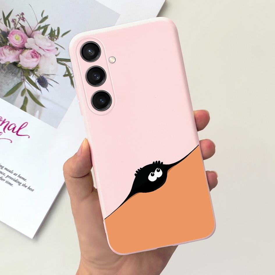 Чехол для Samsung Galaxy A25 2023 SM-A256B Популярный Цветочный Мультяшный Мягкий Силиконовый Funda Для Samsung A35 A25 5G A 25 Защитник