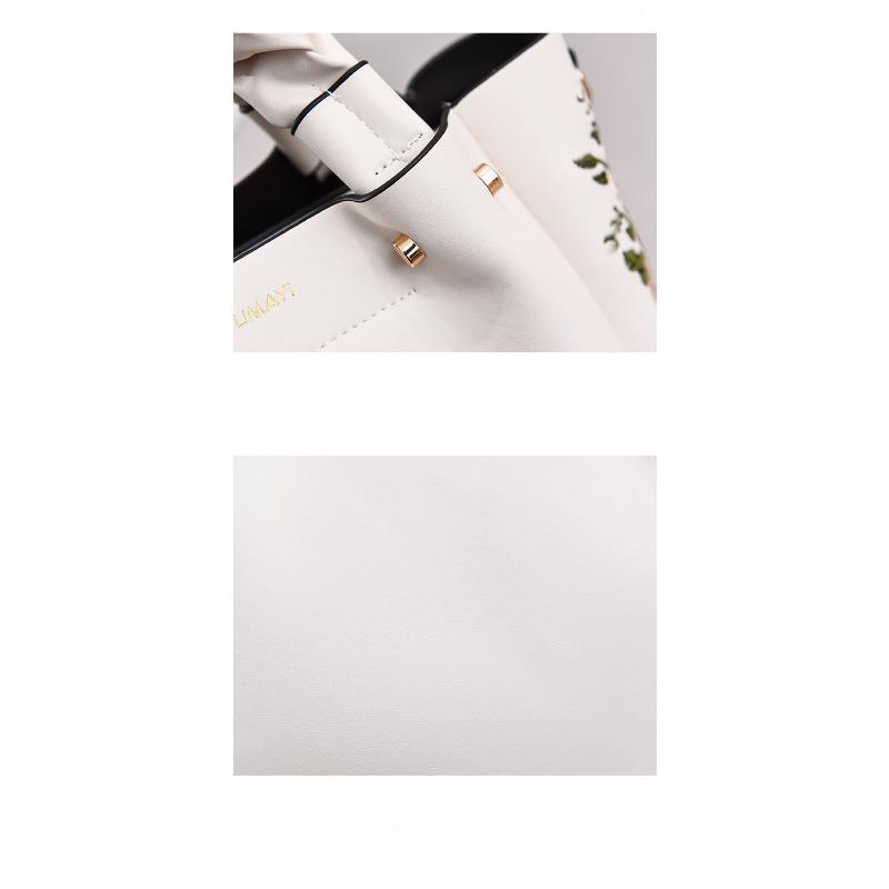 Женская сумка через плечо из мягкой кожи, большая сумка