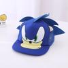 Children's Anime Character Hat Sonic Baseball Cap New Style for Boys and Girls Cartoon Supersonic Mouse Hip-hop Hat Toys