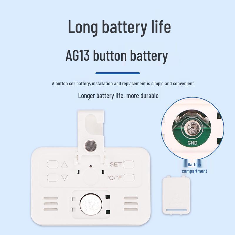Высокоточный цифровой термометр и гигрометр для холодильников и морозильников