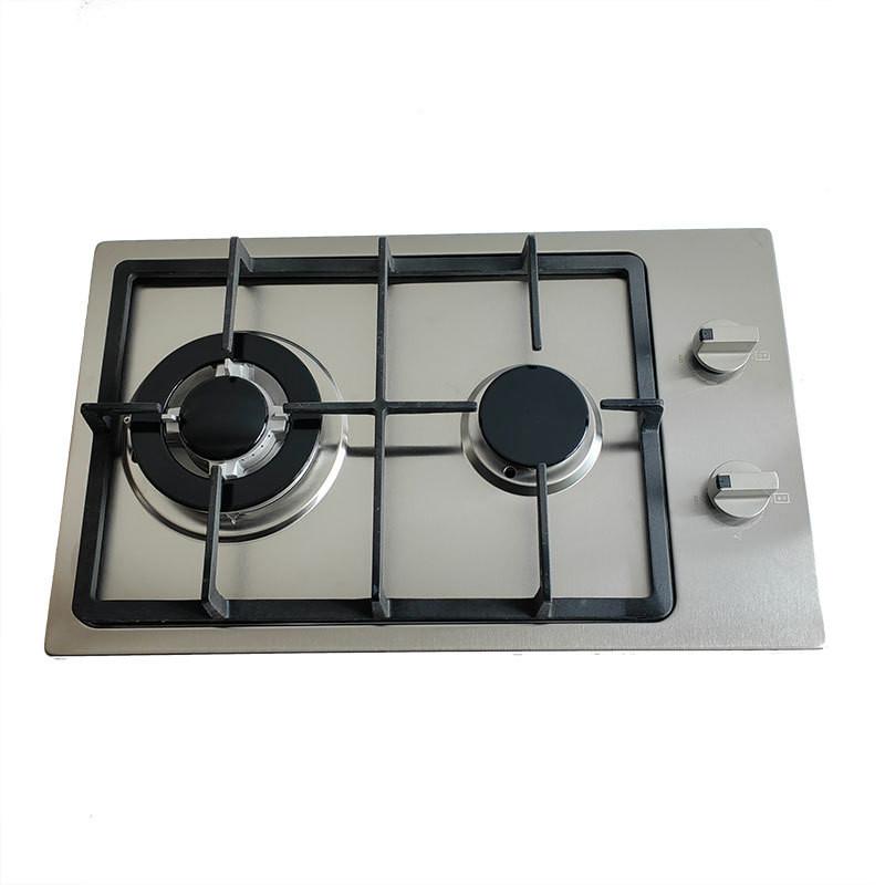 3,3 кВт/1,75 кВт Панель из нержавеющей стали Газовая плита Кухонный прибор для приготовления пищи Посуда Газовая плита Бытовая встраиваемая плита