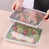 JingQingFu Stainless Steel Square Food Tray Set with Lids