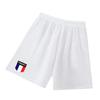 Ensemble foot enfant - NPZ - Style France - Rose fuchsia - Short blanc - 100% Polyester