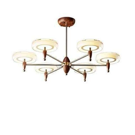 Французский винтажный стиль Современная минималистичная люстра для столовой, кабинета, спальни или прохода