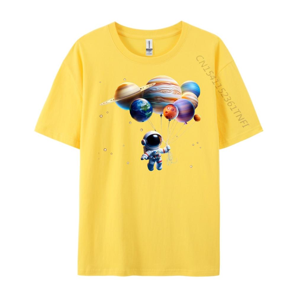 Funny Astronaut Planets gift Men Women kids astronomy space Free Shippping Clothes Durable and Wear-resistant Band Tshirts