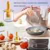 Диспенсер для растительного масла Легкая бутылка для масла для барбекю Съемная кисть Инструмент для приготовления пищи Держатель для хранения соуса Кухонные гаджеты