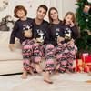Рождественский комплект для семьи, родителей и детей, предметы интерьера, рождественская пижама, комплект из двух предметов