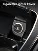 CUP1 Metal Car Cigarette Lighter Cover Decorative Cover DustProof Dust Cover Auto Accessories For VW GTI Polo Passat Scirocco Tiguan