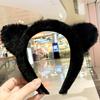 Cat Ears Headband Cute and Sweet Headband Girl Face Wash Makeup Plush Headband