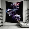 Dark Reaper Tapestry Mystic Guardian Tapestry Background Cloth Fashion Print Wall Covering Decoration Background Wall Hanging Cloth Christmas Gift