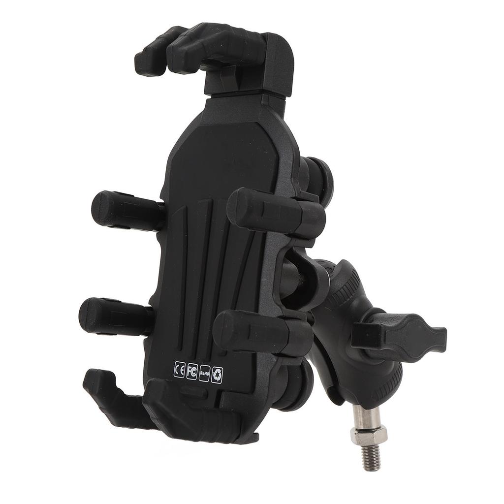 Крепление для телефона на вилку мотоцикла с гасителем вибрации, высокоскоростное, надежное, регулируемое крепление для