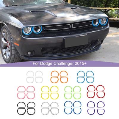 Накладка на фару автомобиля для Dodge Challenger 2015, внешние аксессуары из АБС-пластика