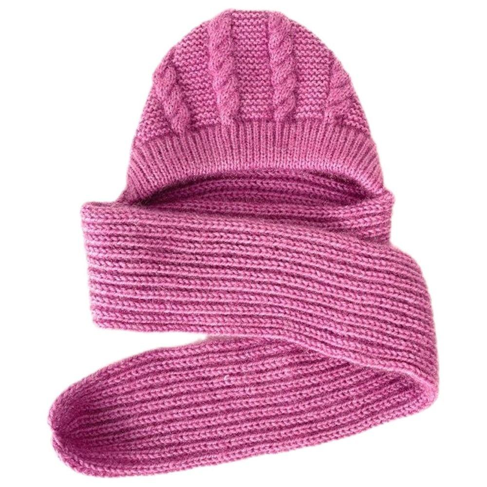 Ветрозащитный Зимний Интегрированный Шарф-Шапка Утолщенная Защита Ушей Шапка Бини Шарф Велоспорт