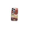 Fun Argyle Polka Dot Cartoon Dog Case for iPhone 16ProMax/15/14/17