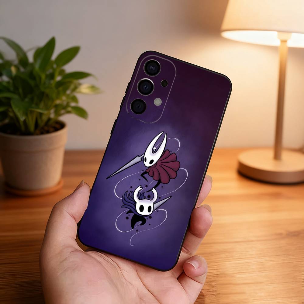 H-Hollow Knight Silksong Phone Case For Samsung S25,S24,S21,S22,S23,S30,Ultra,S20,Plus,Fe,Lite,5G Black Cover