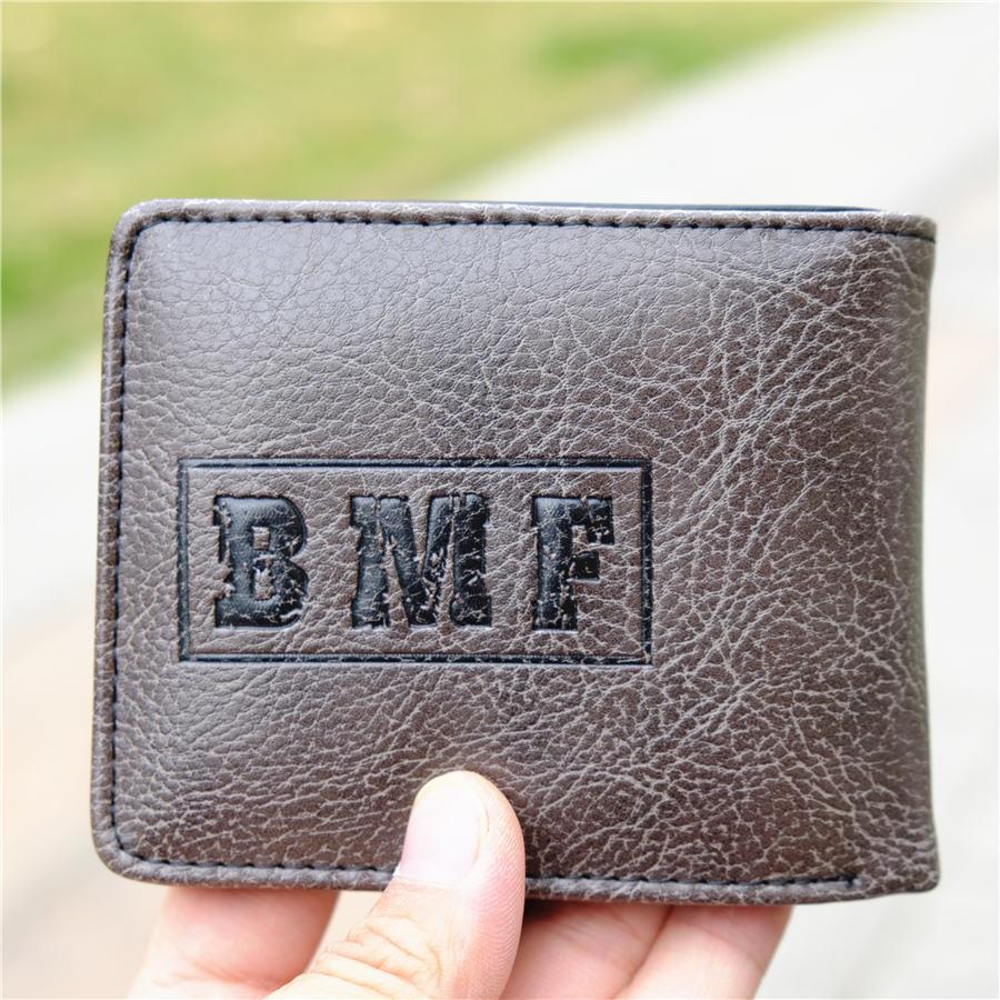 Криминальное чтиво фильм BMF Bad MOTHER тиснение монета кошелек из искусственной кожи кошелек сумка держатель кошелек