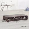 Vintage Wooden Tea Tray Rectangle Teapot Vase Display Stand Bonsai Statues Stone Pedestal Display Pedestal Flowerpot Home Decor