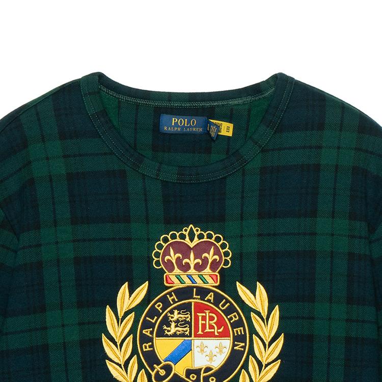 Polo Ralph Lauren Sweatshirts Men's Green Crew Neck Moderate Regular 710861761-001