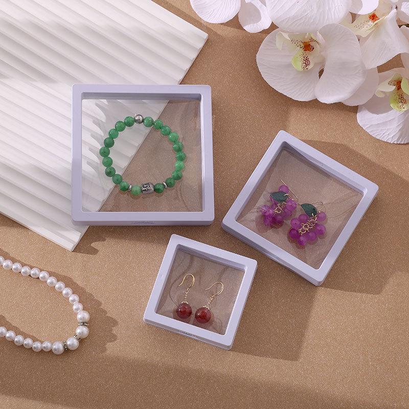 Пластиковая коробка для хранения украшений и аксессуаров: Браслет, Кольцо, Накладные ногти, Органайзер для мелких предметов