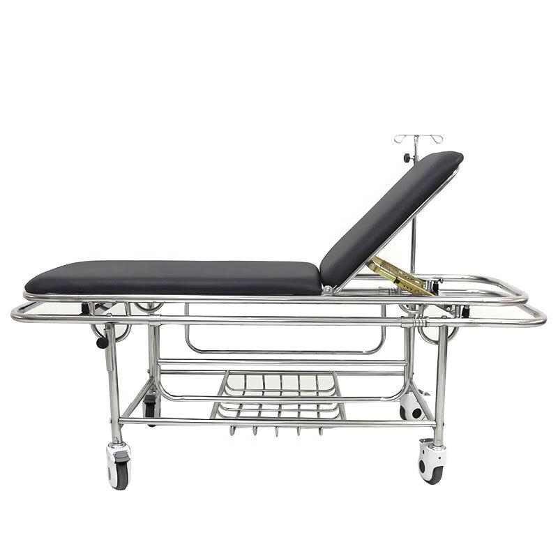 Zuolou Stainless Steel Emergency Rescue Stretcher Trolley