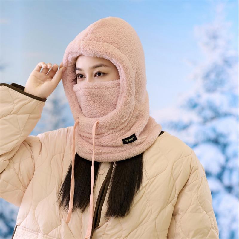 1 шт. новый зимний толстый термофлисовый шарф-балаклава лыжная маска для лица утеплитель для шеи снуд