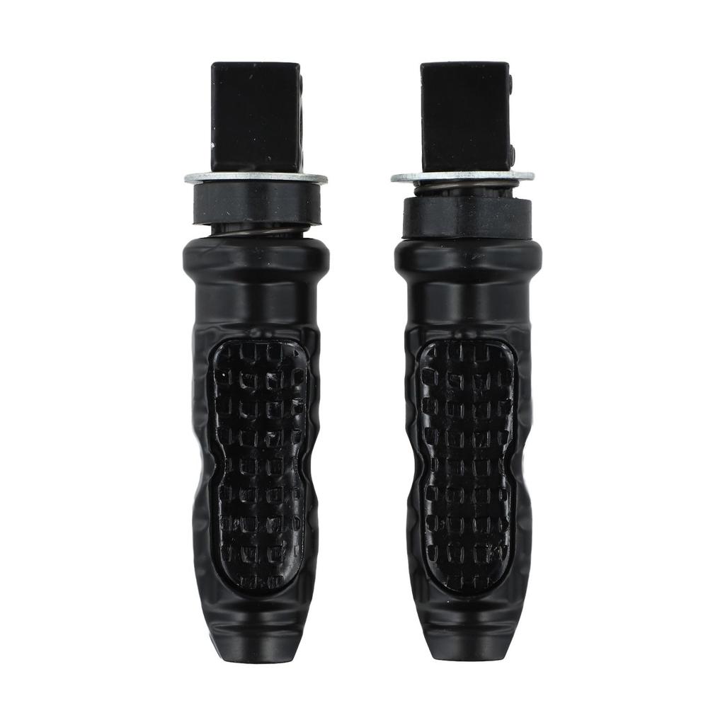 2 шт. Мотоциклетные задние подножки для пассажира Общие подножки из алюминиевого сплава