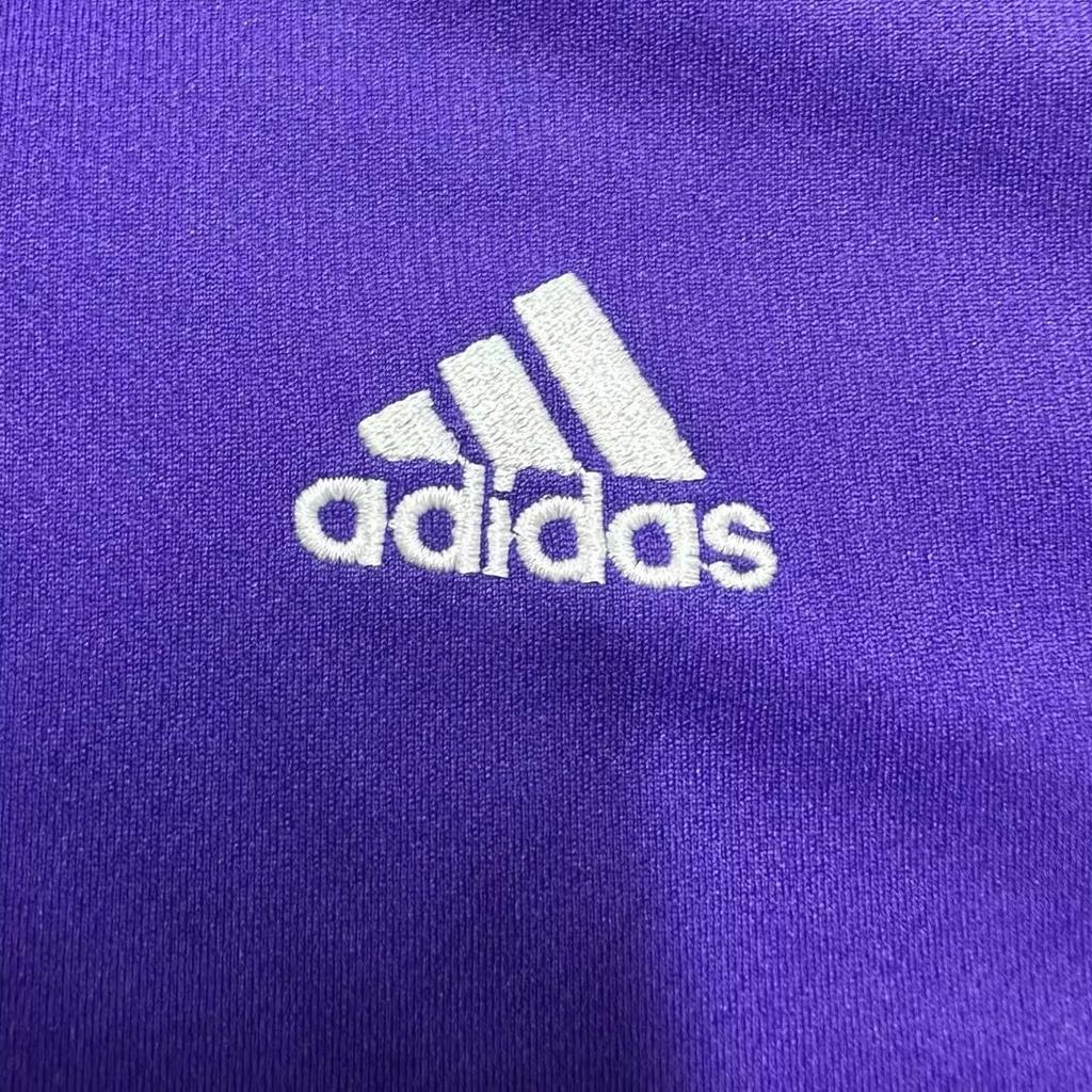 adidas Баскетбольная майка унисекс фиолетово-золотая AEB836