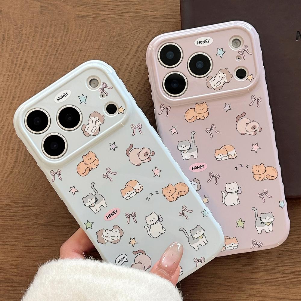 Милый кошачий планетарный чехол для телефона Apple iPhone 17 Pro Max и iPhone 16, а также других моделей телефонов