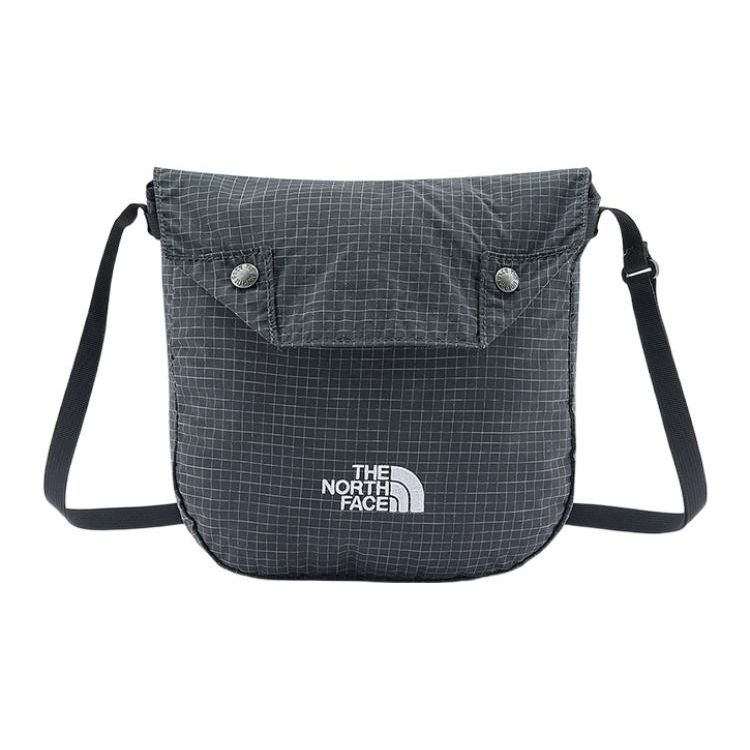 The North Face 5.5L Casual Lightweight Shoulder Crossbody Bag Outdoor Men Bags Gray 7QQA
