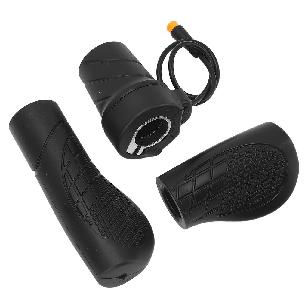 192X Электрический велосипед Полуповоротный дроссель Предотвращает скольжение Резиновый Универсальный Электрический велосипед Полуповоротный