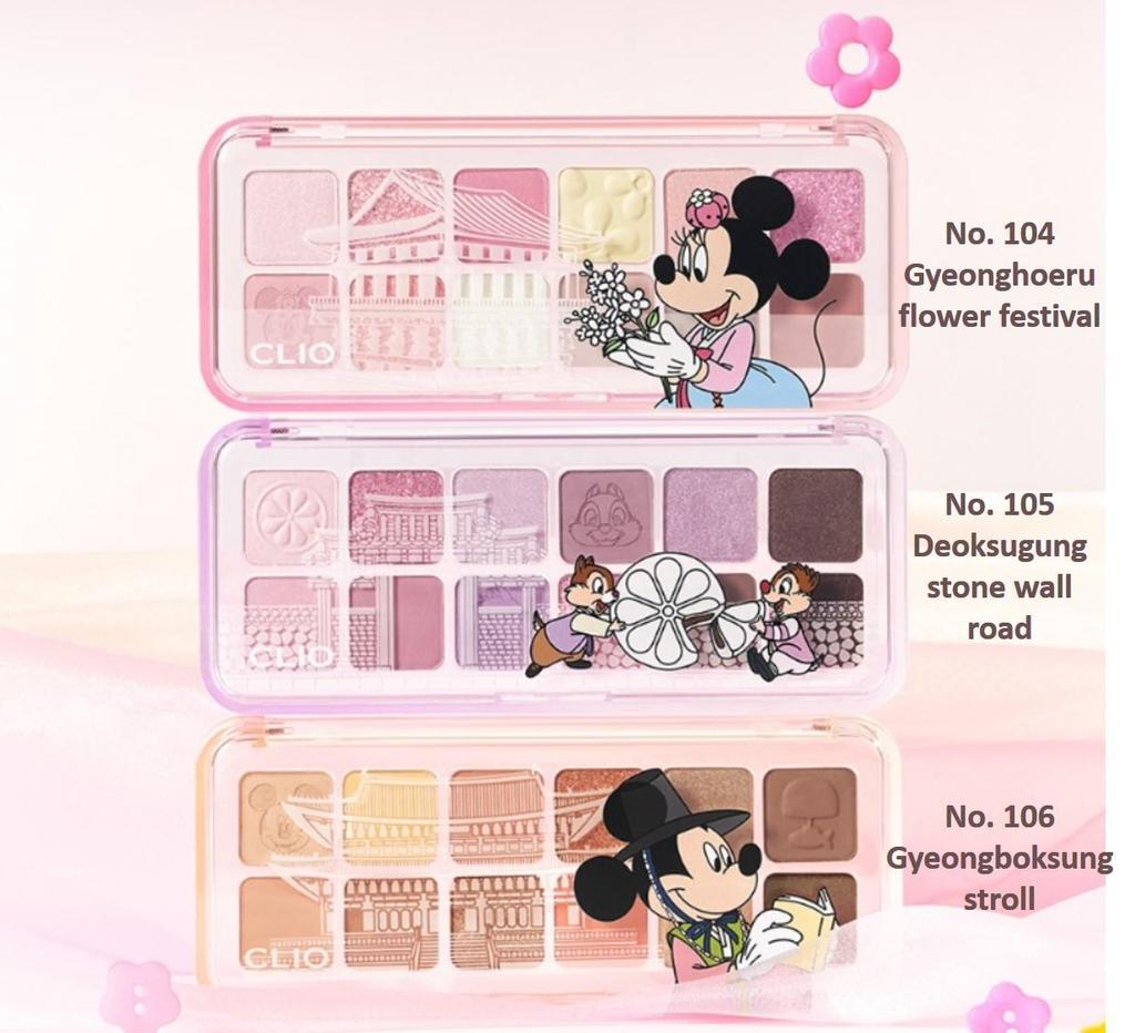 Clio Новая палетка Pro Eye Shadow от Disney Collaboration