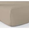 Fitted Sheet - Polycotton - 140x190 Cm - 57 Threads/cm2 - Washable Up To 60° - Taupe