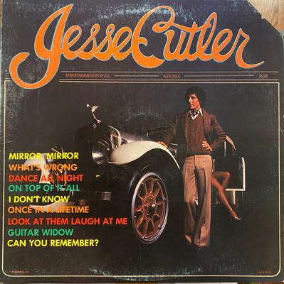 LP Пластинка ДЖЕССИ КАТЛЕР - Jesse Cutler UALA793G United Artists 1978 США Поп Б/У