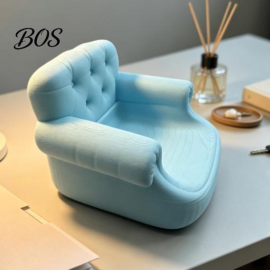 Unique Desk Organizer 3D Printed Mini Sofa Shaped Storage Box, Cute Couch Gift for Home Decor Desktop Organizer, Decorative Trinket Holder Keys