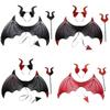 Performance Devil Wings Mesh Demon Wings New Cosplay Costume Props  Theme Party