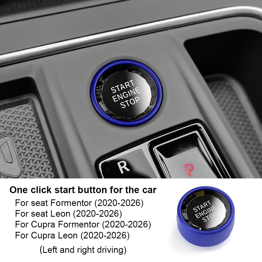 For Cupra Formentor 2020 2021 2022 2023 2024 2025 2026 Car Engine Start Button Cover for Seat Leon/seat Formentor/Cupra Leon