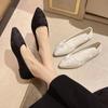 Spring Women's Clothing Brand  New Style Pointed Flat Shoes Comfortable Slip-On Casual Outdoor Women's Single Shoes