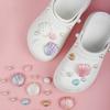 Для обуви Crocs Подвески Цепочка Ракушка Алмазные Аксессуары Набор DIY Пряжки для Обуви Украшения Женские Детские Подарки