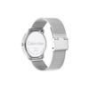 Calvin Klein Quartz Watch Stainless Steel Strap Silver Dial Fashion Minimalist Classic Milanese Weave Strap Men watches 25200027