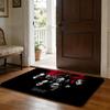 Band SslipknotS Classic Popular Long Floor Mat Soft Flannel Absorbent Mat Non-Slip Rug Home Bedroom Bathroom